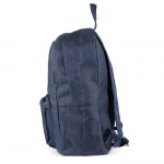 Zaino classico in rPET con tasca frontale disponibile in 8 colori 20l color blu scuro quarta vista