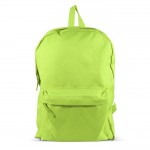 Zaino classico in rPET con tasca frontale disponibile in 8 colori 20l color lime terza vista