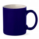 Tazza in ceramica colorata 300ml color blu scuro