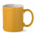 Tazza in ceramica colorata 300ml color giallo