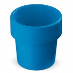 Tazza realizzata con una bioplastica con canna da zucchero 240ml color blu