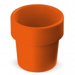 Tazza realizzata con una bioplastica con canna da zucchero 240ml color arancione