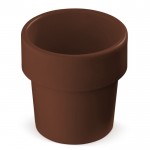 Tazza realizzata con una bioplastica con canna da zucchero 240ml color marrone