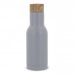 Borraccia a doppia parete in acciaio inossidabile con filtro 340ml color grigio chiaro