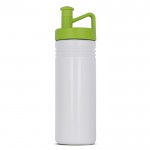 Borraccia sportiva in plastica con tappo ergonomico con bocchino 500ml color verde chiaro 