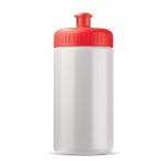 Borraccia sportiva realizzata con una bioplastica BPA free 500ml color rosso