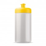 Borraccia sportiva realizzata con una bioplastica BPA free 500ml color giallo