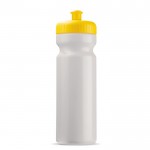 Borraccia sportiva realizzata con una bioplastica BPA free 750ml color giallo