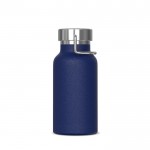 Borraccia in acciaio inossidabile con rivestimento in polvere 350ml color blu scuro