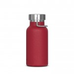 Borraccia in acciaio inossidabile con rivestimento in polvere 350ml color rosso scuro