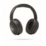 Cuffie wireless pieghevoli con cancellazione attiva del rumore in ABS color nero vista principale