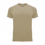 T-shirt tecnica da uomo in 100% poliestere da 135 g/m² Roly color tortora