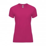 T-shirt tecnica da donna in 100% poliestere da 135 g/m² Roly color fucsia