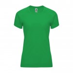 T-shirt tecnica da donna in 100% poliestere da 135 g/m² Roly color verde mela