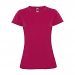 T-shirt sportiva da donna in piqué di poliestere da 150 g/m² Roly color fucsia