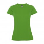 T-shirt sportiva da donna in piqué di poliestere da 150 g/m² Roly color verde mela