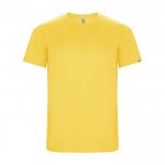 Maglietta tecnica da uomo in poliestere riciclato da 135 g/m² Roly color giallo