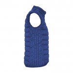 Gilet isolante con effetto piuma in poliestere per donna 290 g/m² Roly color blu elettrico seconda vista con laterale