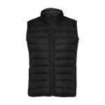 Gilet isolante con effetto piuma in poliestere per donna 290 g/m² Roly color nero