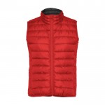 Gilet isolante con effetto piuma in poliestere per donna 290 g/m² Roly color rosso