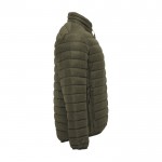 Giubbino imbottito da uomo in 100% poliestere 290 g/m² Roly color verde militare seconda vista con laterale