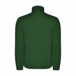 Giacchetto softshell da uomo in poliestere da 300 g/m² Roly color verde bottiglia seconda vista posteriore