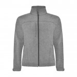 Giacchetto softshell unisex in poliestere a 3 strati da 300 g/m² Roly color grigio