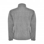 Giacchetto softshell unisex in poliestere a 3 strati da 300 g/m² Roly color grigio seconda vista posteriore