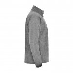 Giacchetto softshell unisex in poliestere a 3 strati da 300 g/m² Roly color grigio seconda vista con laterale