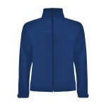 Giacchetto softshell unisex in poliestere a 3 strati da 300 g/m² Roly color blu reale