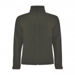 Giacchetto softshell unisex in poliestere a 3 strati da 300 g/m² Roly color verde militare