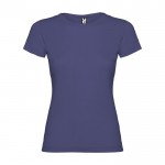 T-shirt da donna in single jersey di 100% cotone da 155 g/m² Roly color blu alice