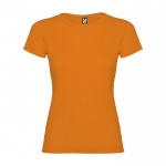 T-shirt da donna in single jersey di 100% cotone da 155 g/m² Roly color arancione