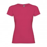 T-shirt da donna in single jersey di 100% cotone da 155 g/m² Roly color fucsia