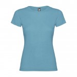 T-shirt da donna in single jersey di 100% cotone da 155 g/m² Roly color turchese