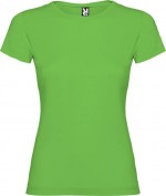 T-shirt da donna in single jersey di 100% cotone da 155 g/m² Roly color verde erba