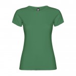 T-shirt da donna in single jersey di 100% cotone da 155 g/m² Roly color verde