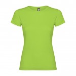 T-shirt da donna in single jersey di 100% cotone da 155 g/m² Roly color lime