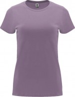 T-shirt da donna con girocollo in 100% cotone da 170 g/m² Roly color lavanda