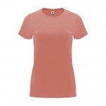 T-shirt da donna con girocollo in 100% cotone da 170 g/m² Roly color rosa salmone