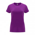 T-shirt da donna con girocollo in 100% cotone da 170 g/m² Roly color viola