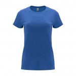 T-shirt da donna con girocollo in 100% cotone da 170 g/m² Roly color blu reale