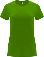 T-shirt da donna con girocollo in 100% cotone da 170 g/m² Roly color verde erba