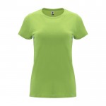 T-shirt da donna con girocollo in 100% cotone da 170 g/m² Roly color lime