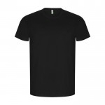 T-shirt da uomo in 100% cotone organico 160 g/m² Roly color nero