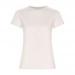 T-shirt aderente da donna in 100% cotone organico 160 g/m² Roly color bianco sporco