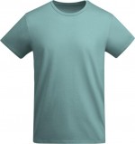 T-shirt da uomo in cotone organico certificato da 175 g/m² Roly color acquamarina