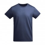 T-shirt da uomo in cotone organico certificato da 175 g/m² Roly color blu mare