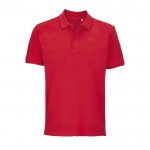 Polo unisex con 2 bottoni in 100% cotone organico 210g/m² SOL'S Pegase