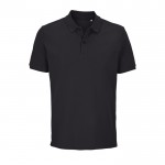 Polo unisex con 2 bottoni in 100% cotone organico 210g/m² SOL'S Pegase quarta vista